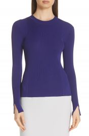 BOSS Feorgia Mix Rib Knit Sweater at Nordstrom