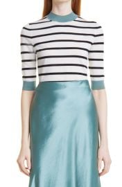 BOSS Fleia Stripe Ringer Virgin Wool Sweater at Nordstrom