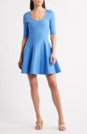 BOSS Frankina Rib Sweater Dress at Nordstrom