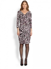 BOSS HUGO BOSS - Printed Jersey Dress at Saks Fifth Avenue