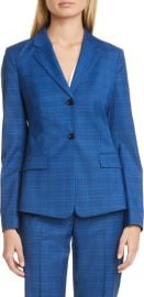 BOSS Jatinda Glen Check Wool Suit Jacket at Nordstrom