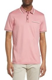 BOSS Parlay Polo Shirt in Open Pink at Nordstrom