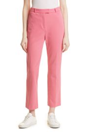 BOSS Tatiani Straight Leg Ankle Trousers in Pink Lemonade  at Nordstrom