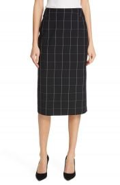 BOSS Vedani Windowpane Pencil Skirt   Nordstrom at Nordstrom