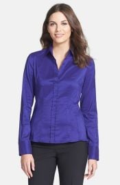 BOSS and39Bashina 4and39 Poplin Blouse at Nordstrom