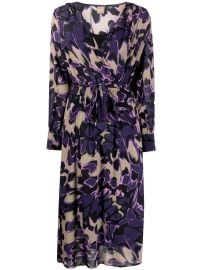 BOSS tied-waist floral-print Dress - at Farfetch