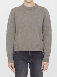 BOTTEGA VENETA JUMPER WITH KNOT BUTTONS at Baltini