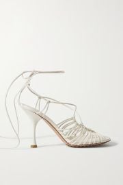 BOTTEGA VENETA Knotted leather sandals NET-A-PORTER at Net a Porter