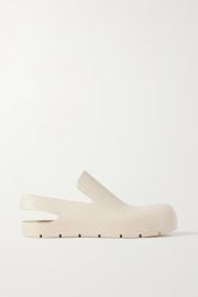 BOTTEGA VENETA Puddle rubber slingback clogs NET-A-PORTER at Net a Porter