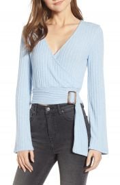 BP  Belted Wrap Top  Regular  amp  Plus Size    Nordstrom at Nordstrom