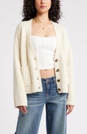 BP. Fuzzy Cardigan at Nordstrom