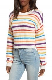 BP  Multistripe Cotton Sweater  Regular  amp  Plus Size    Nordstrom at Nordstrom