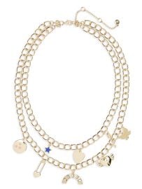 BP Mixed Charm Layered Necklace at Nordstrom