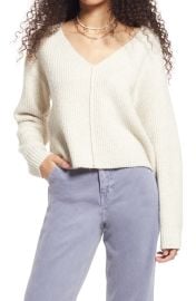 BP Weekend V-Neck Sweater at Nordstrom