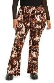 BPLong Knit Flare Leg Pants at Nordstrom