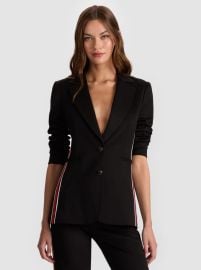 BREANN SIDE STRIPE BLAZER at Alice + Olivia