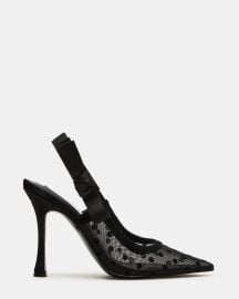 BRI Black Polka Dot Slingback Pump Women39s Heel Steve Madden at Steve Madden