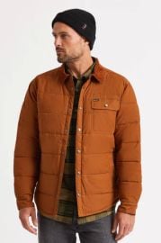 BRIXTON Cass Puffer Jacket - Copper  at E-Male Store