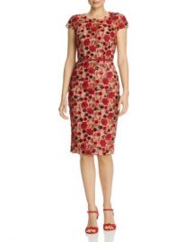 BRONX AND BANCO Della Rouge Embroidered Floral Sheath Dress Women - Bloomingdale s at Bloomingdales