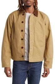 BUCK MASON Dry Waxed Cotton Canvas Deck Jacket at Nordstrom