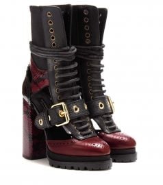 BURBERRY Westmarsh embellished boots at Mytheresa