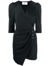 Ba Sh Bliss Fitted Wrap Dress - Farfetch at Farfetch