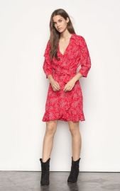 Ba Sh Corazon Wrap Mini Dress at ba&sh