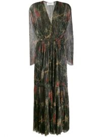 Ba Sh Hendrix Pleated Maxi Dress - Farfetch at Farfetch