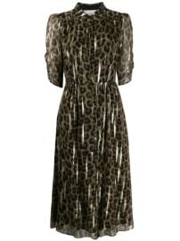 Ba Sh Jozy Leopard Print Dress - Farfetch at Farfetch