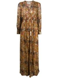 WornOnTV: Sharon’s yellow floral metallic maxi dress on The Young and ...