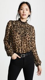 WornOnTV: Carrie’s leopard print ruffle blouse on The Talk | Carrie ...