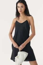 Ba sh Clem Open Back Mini Slip Dress at ba&sh