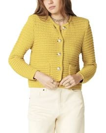 Ba sh Gaspard Crewneck Cardigan Sweater at Bloomingdales