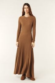 Ba sh Jazia Rib Knit Midi Dress at ba&sh