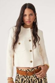 Ba sh Meredith Short Patch Pocket Jacket at ba&sh