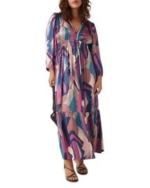 Ba sh Wina V Neck Maxi Dress at Bloomingdales