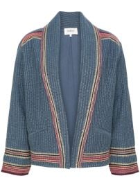 BaampSh Ciago Striped Cotton Jacket - at Farfetch