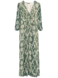 BaampSh Matsa Dress Green at Farfetch