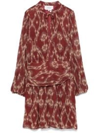 BaampSh Minthe Dress Red at Farfetch