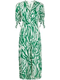 BaampSh Therence Printed Midi Dress - at Farfetch