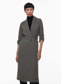 Babaton New Kahlo Robe in Coal Grey at Aritzia