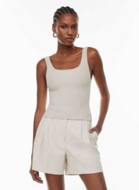 Babaton SCULPT KNIT SQUARENECK TANK US at Aritzia