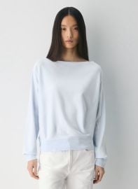 Babaton at Aritzia Inspiration Sweater in Midday Blue at Aritzia