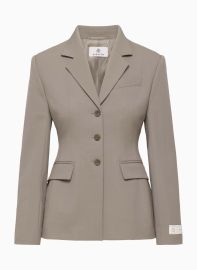 Babaton at Aritzia Standout Blazer in Felted Taupe at Aritzia