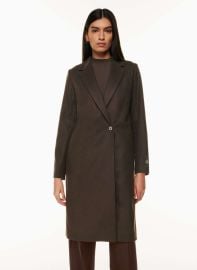 Babaton at Aritzia The New Stedman coat in Rich Mocha Brown at Aritzia