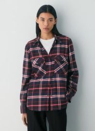 Babaton at Aritzia Utility Shirt in Hstn Chk Adml D R Rd at Aritzia