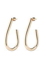 Baby Teardrop Lilly Hoops  at Jennifer Fisher