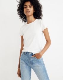 Baby tee at Madewell