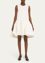 Bach Mai Drop waist Moire Babydoll Dress at Bergdorf Goodman