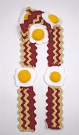 Bacon and Eggs Scarf -Fuller House at Etsy